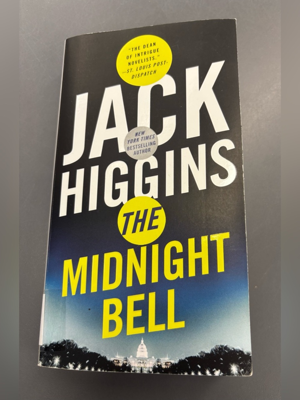 (3 for $20) The Midnight Bell by Jack Higgins - Sean Dillon Thriller